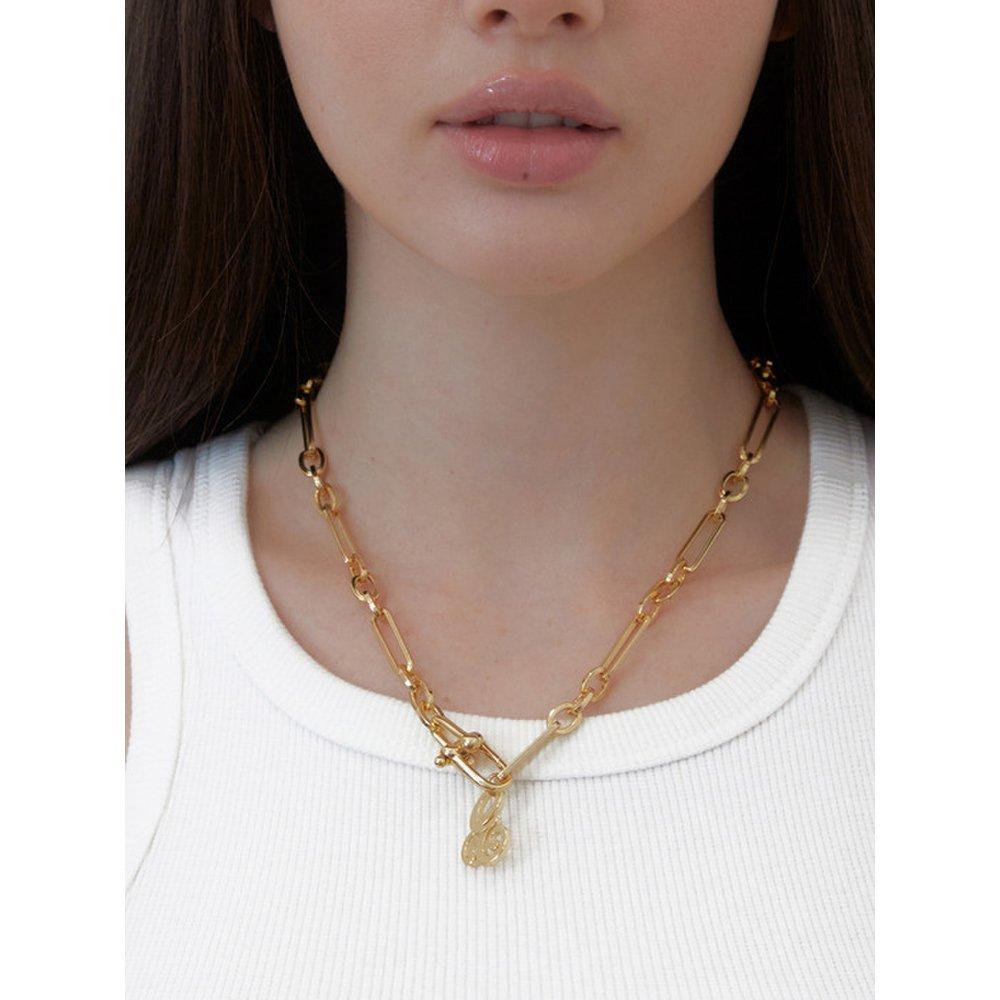2-Way Logo Chain Necklace (2 Colors)