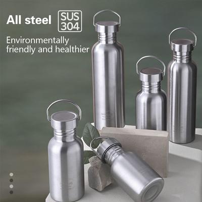 500ml 750ml 1500ml Titan-Wasserflasche Outdoor-Campingausrüstung Tourismus Sport Radfahren Wandern Camping-Wasserflasche Lebensmittelqualität