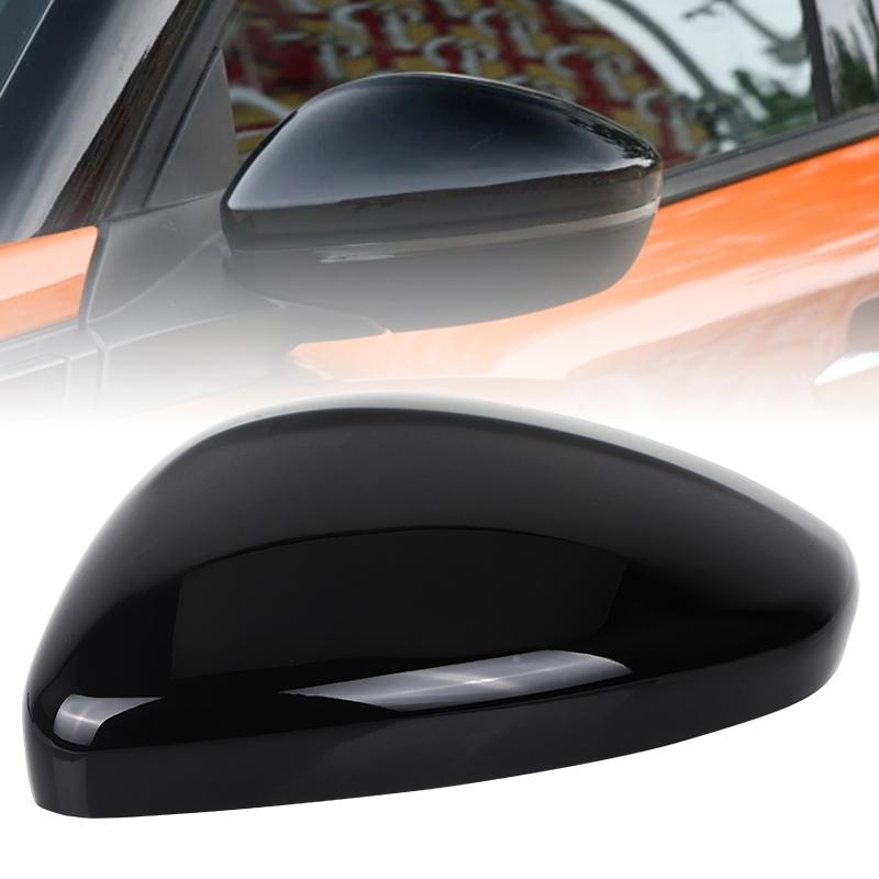 Linke Rechte Tür Spiegelkappe Für Peugeot 308 MK2 2013 2014 2015 2016 2017 2018 Grundiert / Glänzend Schwarz
