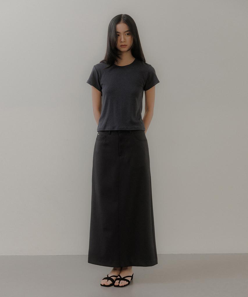 Oeoseoul Maxi Wrap Skirt [2 Colors]