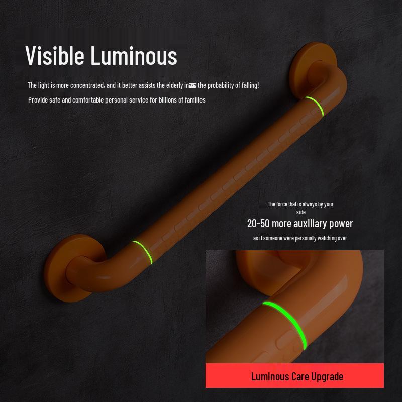 Stainless Steel Bathroom Handrail for Disabled, Elderly, and Pregnant Women