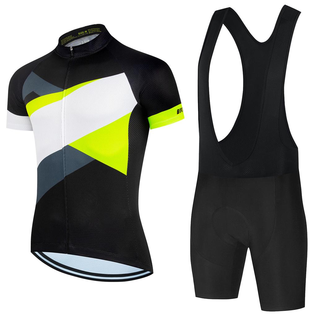 Men's Cycling Outfit Bicycle Shorts Road Bike Sports Set Mountain Cycle Jersey Breathable Summer Clothing Pro Uniform