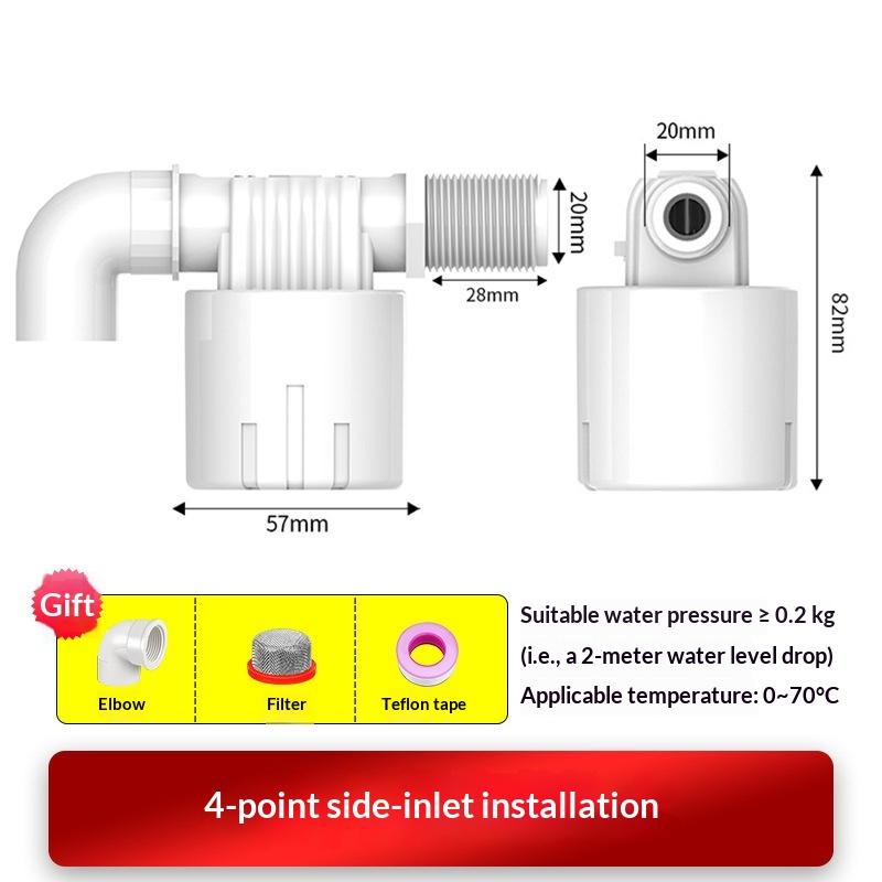 Automatic Water Level Control Valve Float Tower Tank Floating Ball Prefilter For Tank Automatic