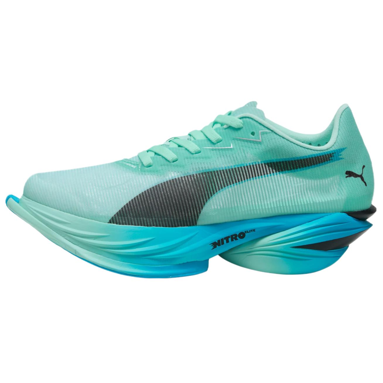 

Puma Fast-R Nitro Elite 3 Mint Melt Women Sneakers Green Speed-Blue 312061-02 37.5