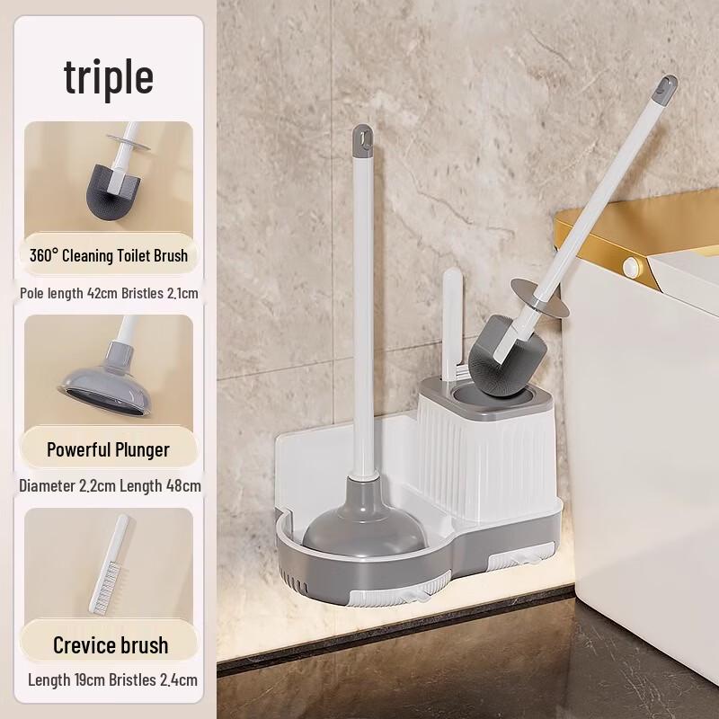 cmaos 3-in-1 Toilet Cleaning Set
