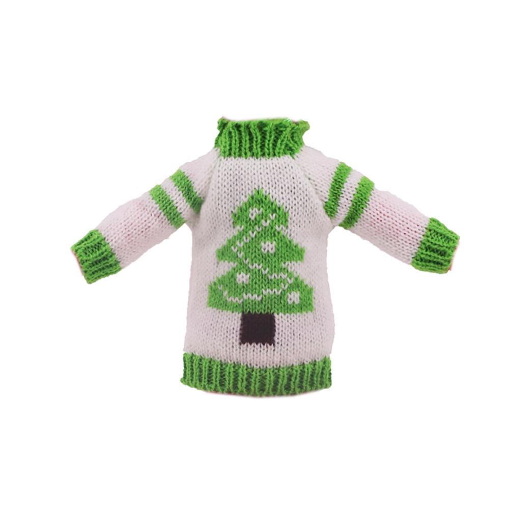 Svetr s kapucí Zimní top Ručně pletené Oblečení pro panenky Pro miminka Doplňky, 30cm BJD 11.5palcové panenky Blythes Vánoční dárky