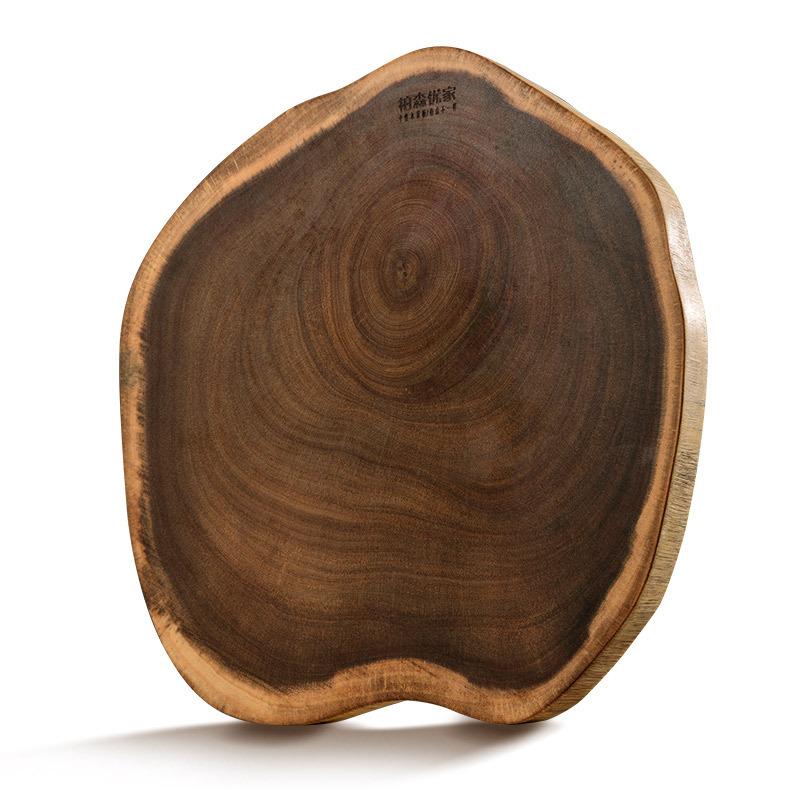 1PCS Cutting Board Fruit Chopping Kitchen Chopping Acacia Wood Irregular Shape Cutting Board Kitchen Supplies