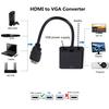 1080P HDMI Adapter Display Port HDMI to VGA Adapter Cable Male to Female Converter For PC Computer Laptop HDTV Monitor Projector