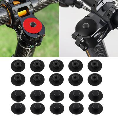 10Pcs Weather Resistant Bikes Headset Dust Cover Cycling Headset Protection Cap Silicone Bicycles Stem Dustproof Top Cap