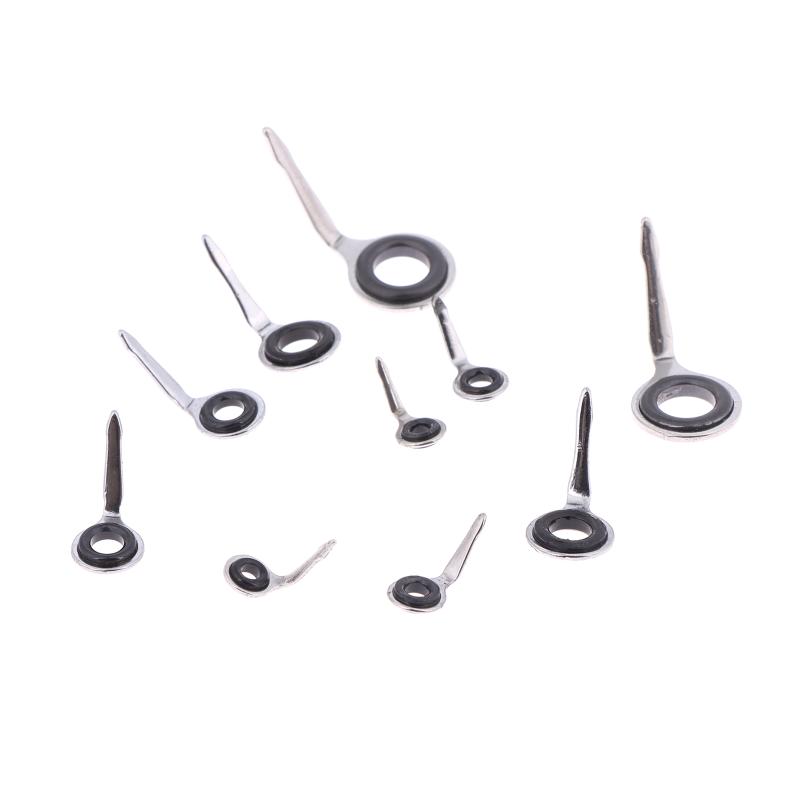 Non Ceramic Ring 20PCS MKG 1.0S 1.5S 2.0S 3.0S for Model Fishing Rod Mini Repair Guides.