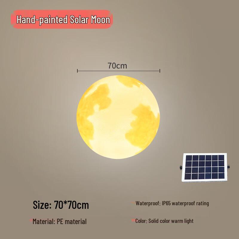 HEIXIE Outdoor Moon Garden Lamp