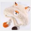 Furry Ears Plush Winter Hat for Women Girl Warm Comfortable Unisex Earflap Cap for Skiing Camping Daily Outdoor Use