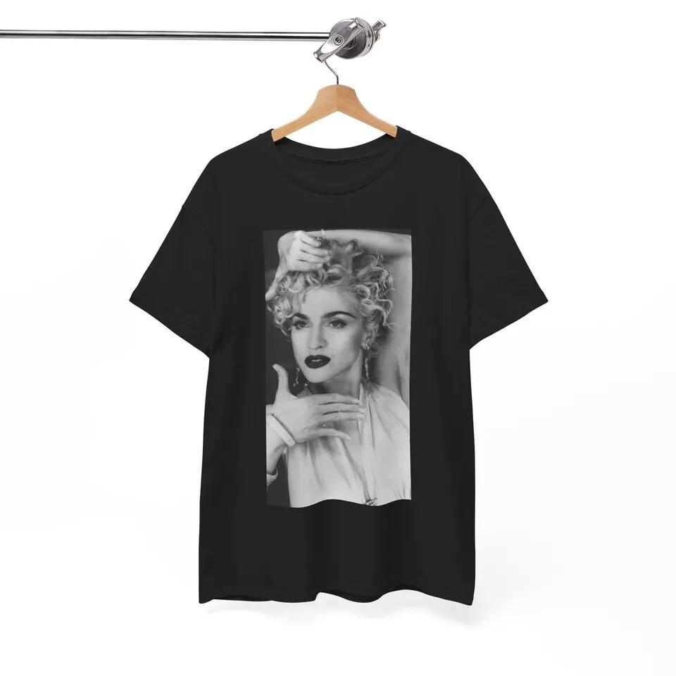 

Madonna Tshirt Vintage Album Art retro Queen Music Unisex Heavy Cotton Tee Unisex T-Shirt XXXL