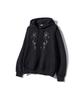 GAKKAI UNIONS Noir Symbol Applique Hoodie Black