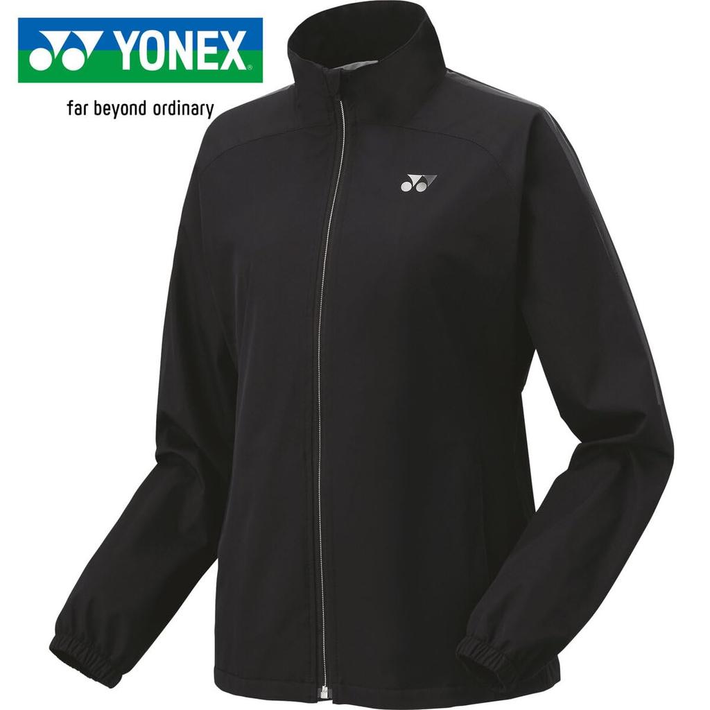 YONEX Lined Wind Warmer Black Size L Women's Shirt, (007),