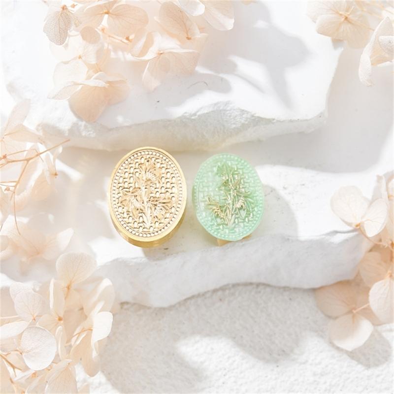 Sigiliu Embosat Ceară Sigilantă Cap Ștampilă Sigilantă din Alamă Cap Ștampilă Sigiliu Ceară de Rezervă pentru Sigilarea Plicurilor sau Felicitări