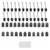 Halloween Baking 48Pcs Tombstones Cupcake Toppers Graveyard Decoration With Novelty Shovel Spoons For Parties