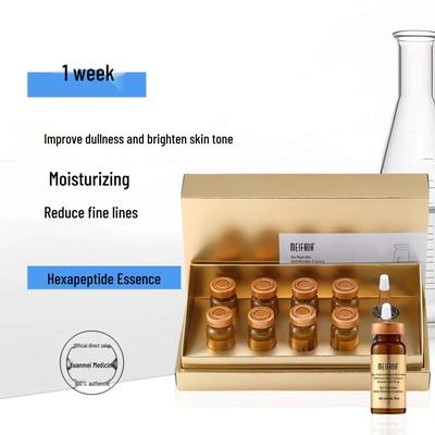 Hexapeptide Anti-Wrinkle Serum Set: Dark Circle Fading, Firming, Brightening, Hydrating Essence