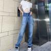 Simple White Shirt Women's Summer Short Irregular Pleated Open Navel T-shirt