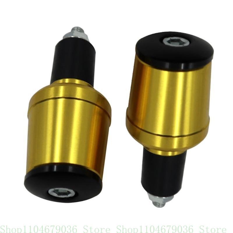 1 Pair Aluminum Bike Handlebar End Plugs, Expanding Locking Bar End Caps for Motorcycle Bar End for Handlebar