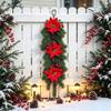 Realistic Artificial Christmas Wreath Lifelike Christmas Wreath Ornaments  Home Decor