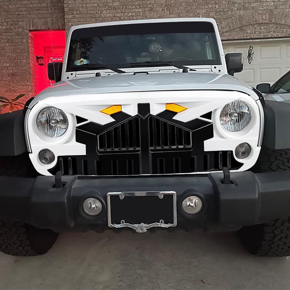 Cross-Border Modified Grille Accessories for 2007-2018 Jeep Wrangler JK - Imperial Indicator Style