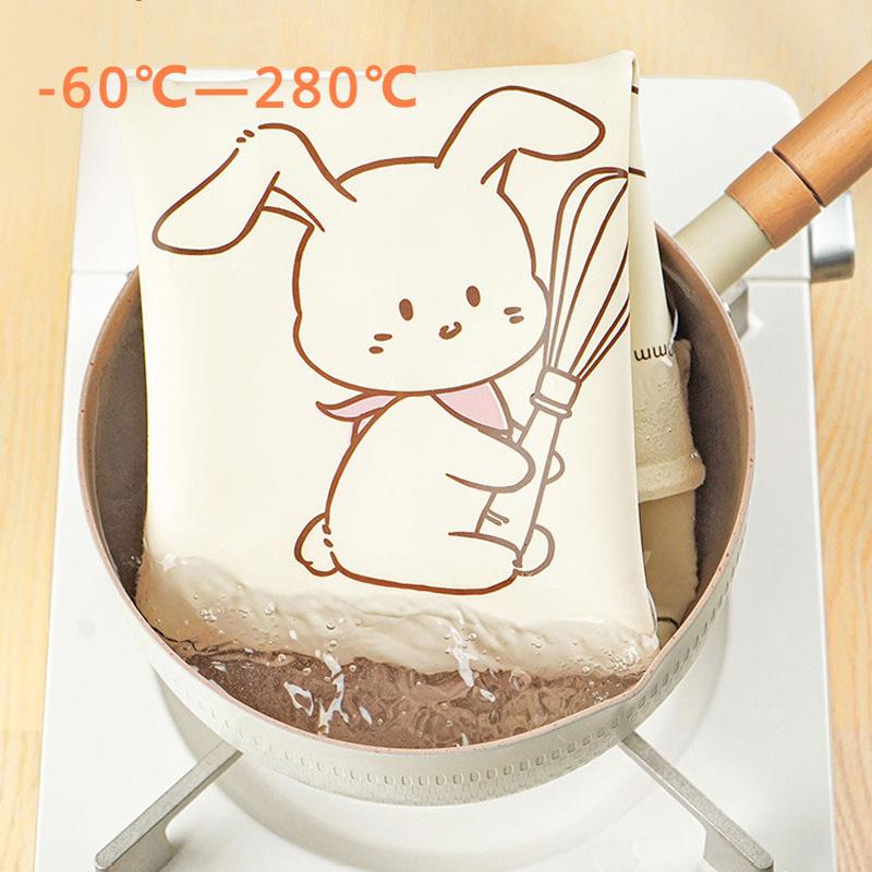 Zackoo Silicone Kneading Mat Foodgrade Thickened Large Household Panel Backing Dough Rolling Dumpling Pad Plastic Chopping Board