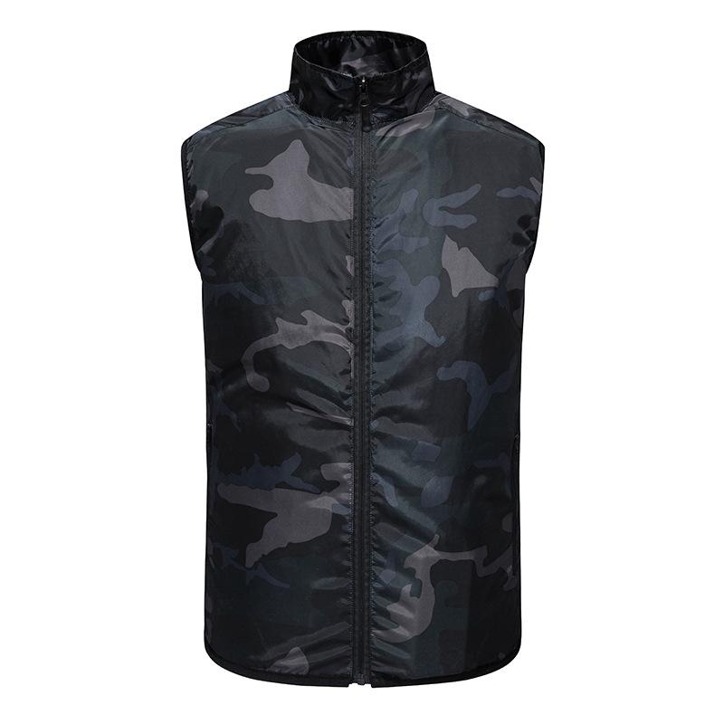 Summer Cooling Suit: High-Tech Fan Vest and Camouflage Fishing Vest for Men
