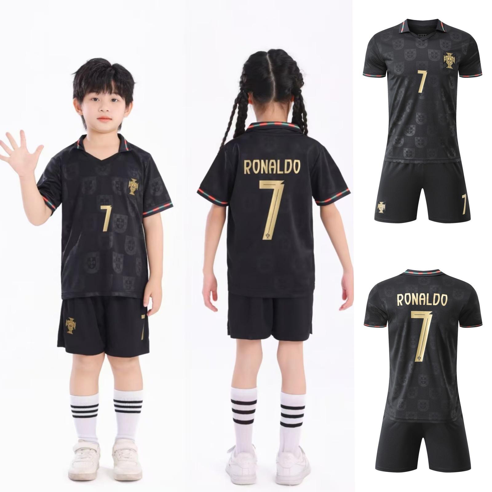 2627 Portugal Commemorative No. 7 Adult Children S Quick-Drying Club Short-Sleeved Football Jersey Star Number Jersey 14