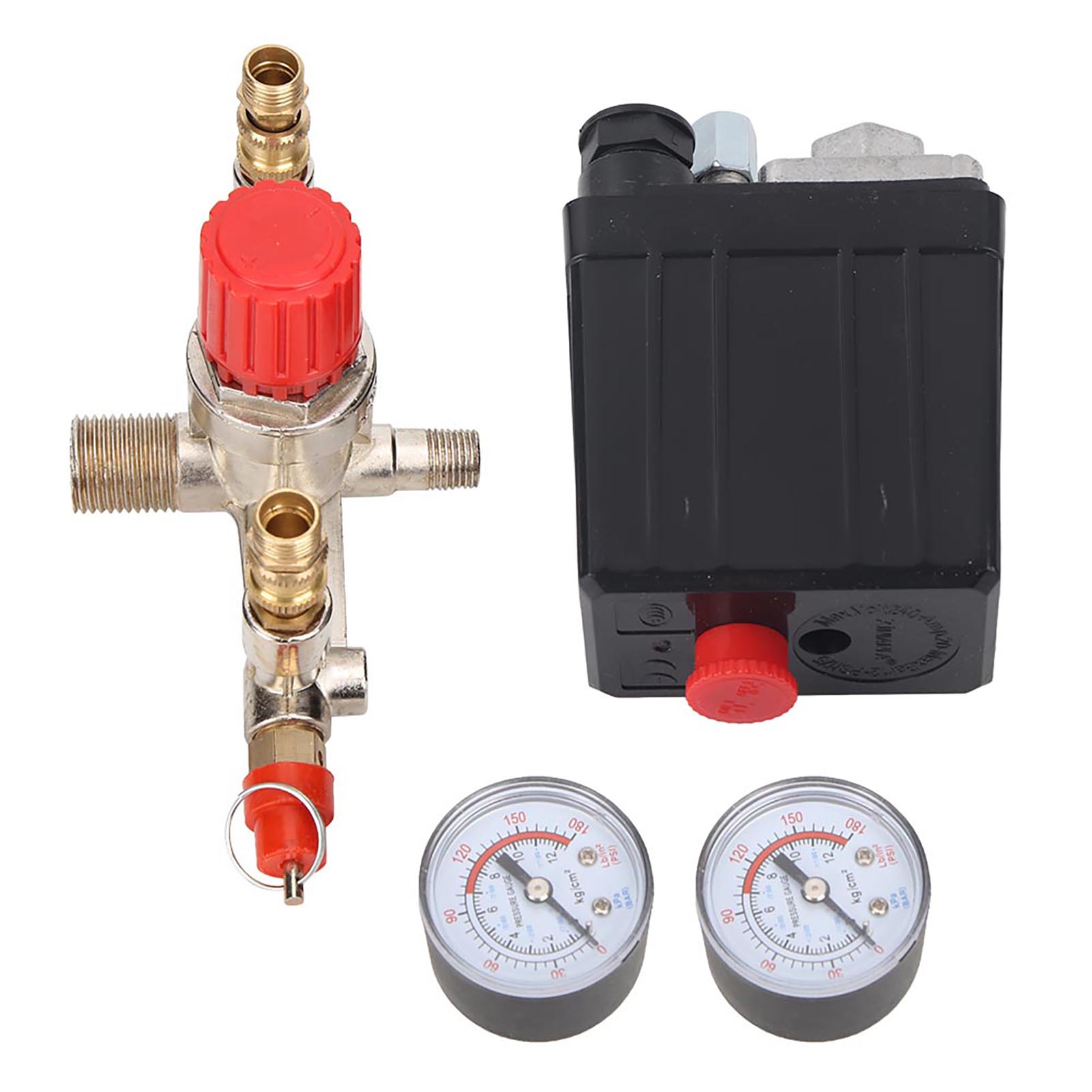 Pressure Regulating Valve Assembly Normally Closed Switch Bracket Air Compressor Accessories