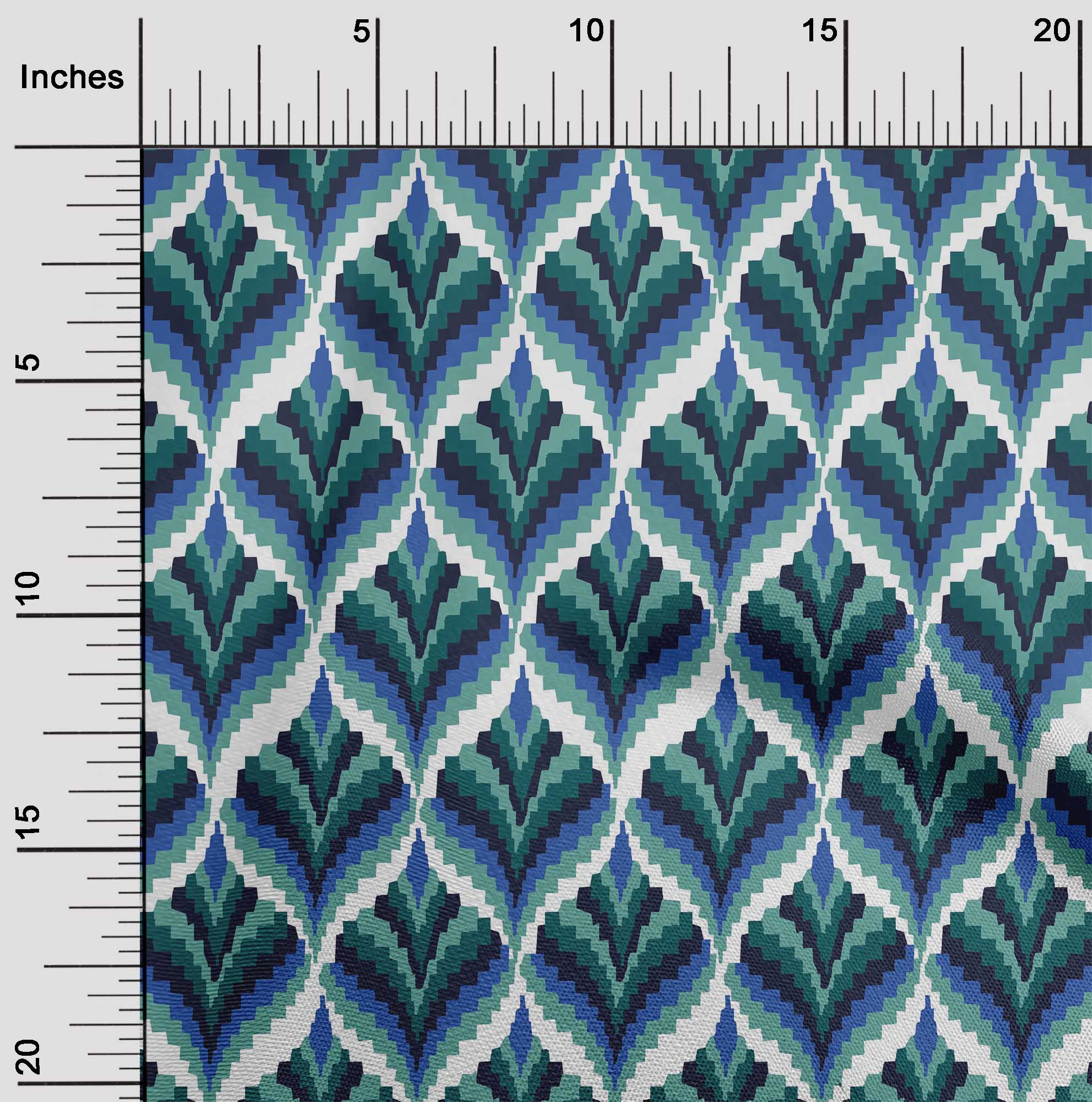 

OneOone Хлопковая гибкая ткань Ogee с пламенным стежком и декоративным принтом BTY 40 дюймов 42 Inch - Viscose Chiffon мох зеленого