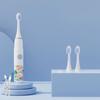 Children Sonic Electric Toothbrush for Kids Rechargeable Smart Timer 4 Modes Tooth Brush Cartoon Pattern With Replacement Heads