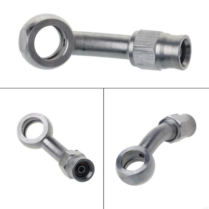 28GC Car Motorcycle -3 to Metric 10mm 45° Brake Clutch Hose Stainless Fitting