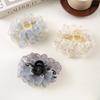 Elegant Retro Gradient Hair Clip: High-Grade Gauze Hairpin for Women
