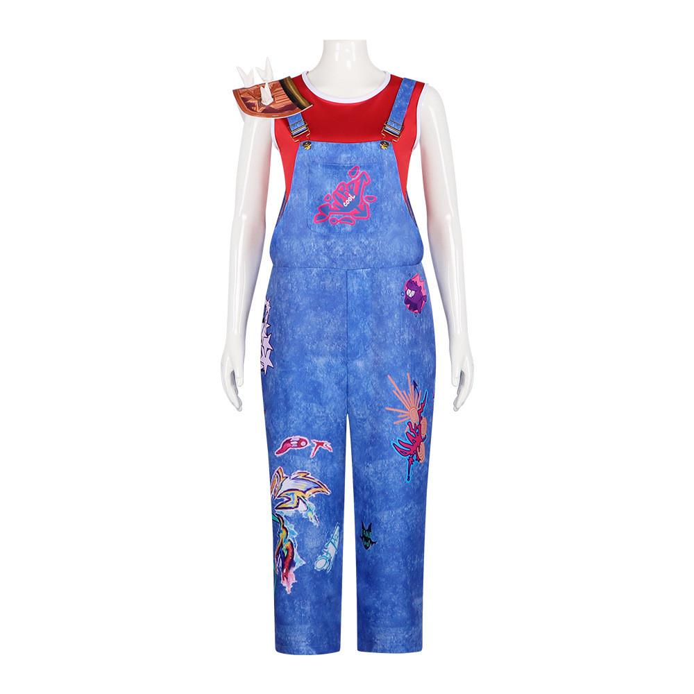 Forgotten Island Jo Raissa Cosplay Costume For Women With Uniform Wool Fabric For Anime Role Play