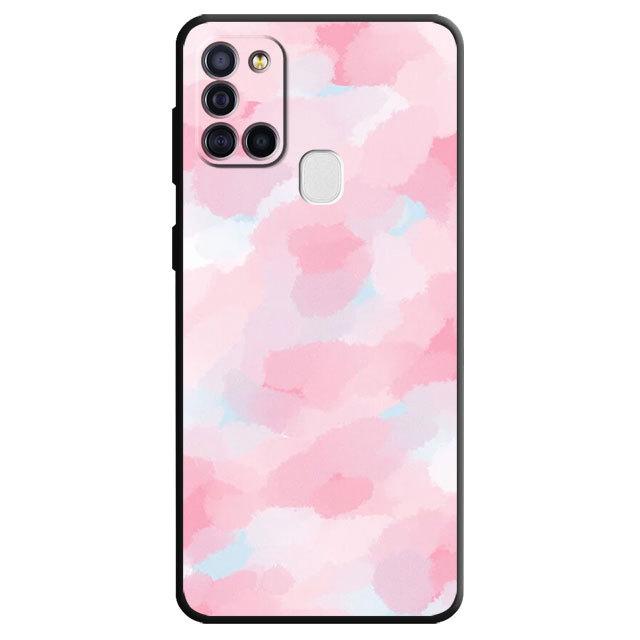 Husă moale neagră pentru telefon pentru Samsung Galaxy A40 A50 A10 A70 A02s A03s A04s A10s A03 Core A04 A20e A02 A01 Husa de desene animate