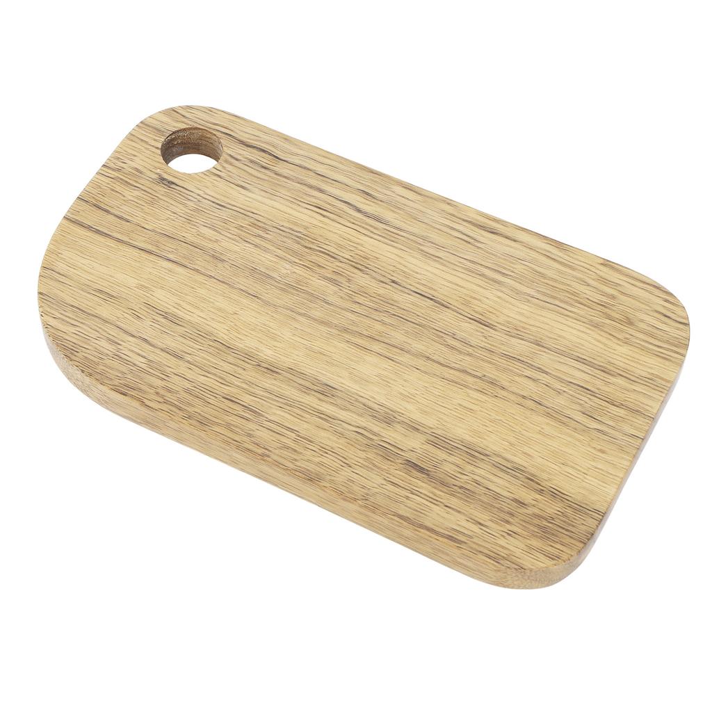 Wood Cutting Board with Hanging Hole Wood Chopping Board for Bread Pizza Vegetable Fruits Cheese Serving   Wood Rectangular