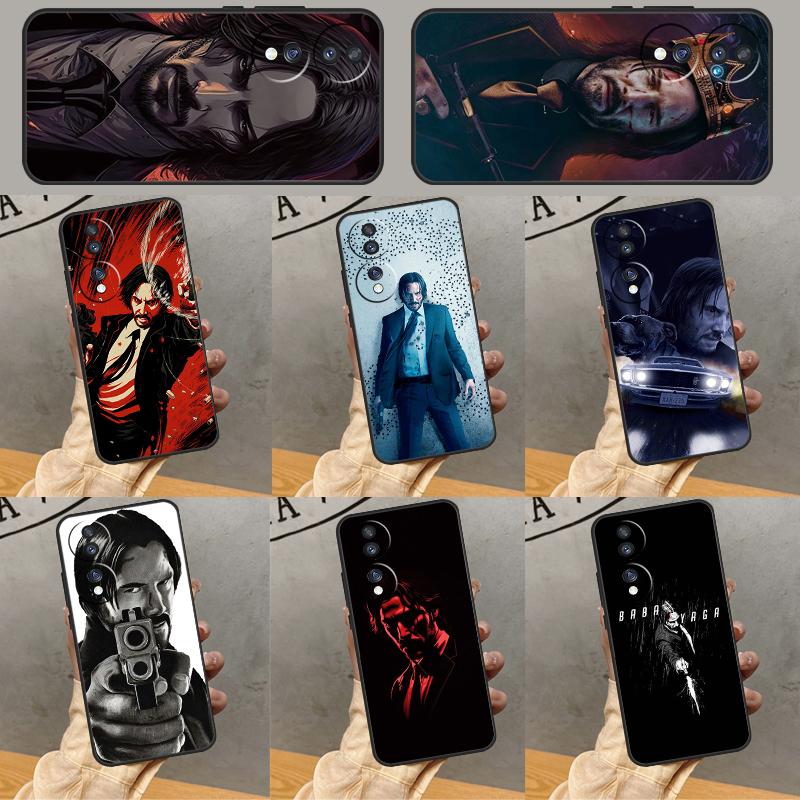 John Wick Case For Honor 200 50 70 90 Lite X9b X9a X8b X8a X8 X9 X9c Honor Magic 7 Lite 6 5 Pro Cover