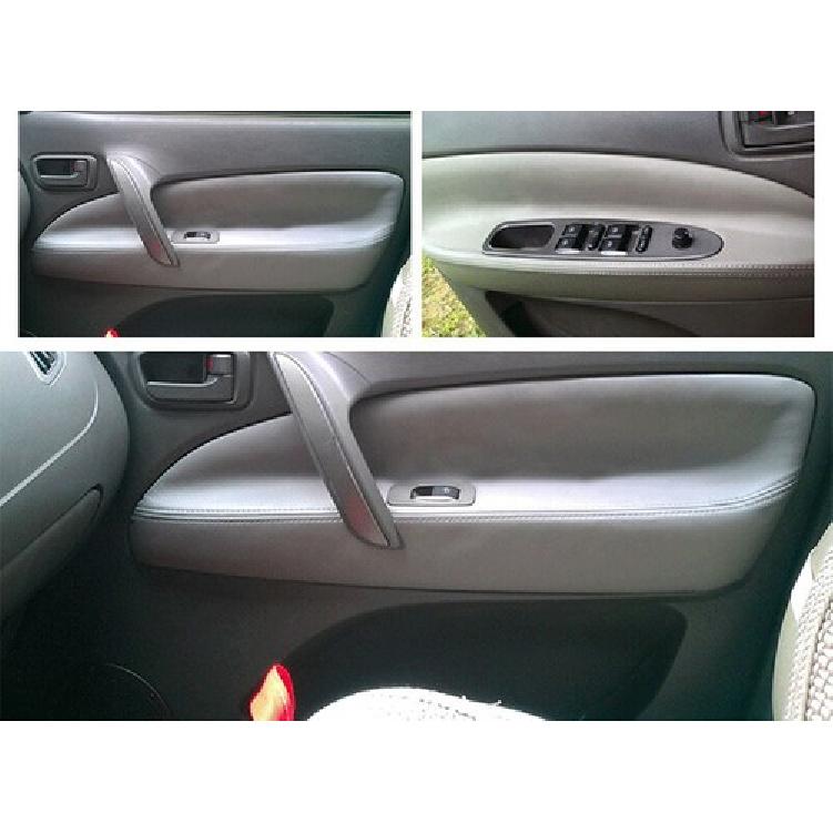 4x Microfibre Leather Protect Cover Car Door Panel Armrest For Chery Tiggo 05-09