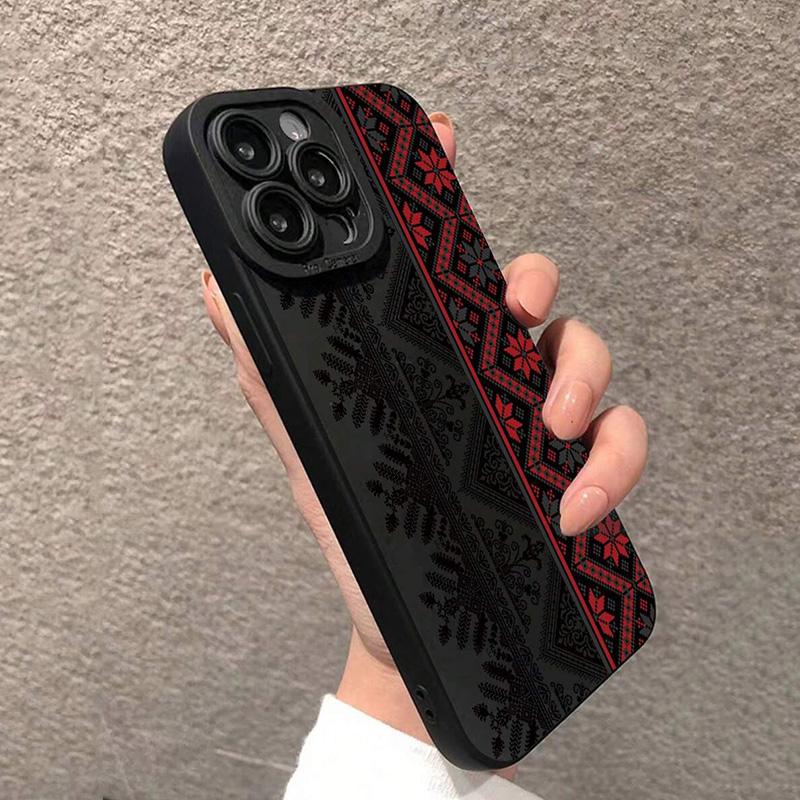 Vintage Totem Painting Shockproof Phone Case For iPhone 17 16 15 14 13 12 11 Pro Max XS X XR 7 8 Plus SE  13 Mini Soft Cover