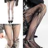 Women's Fishnet Pantyhose Stockings Spiderweb Patterned Tights Socks Halloween Fancy Dress Costume Accessories Hosiery