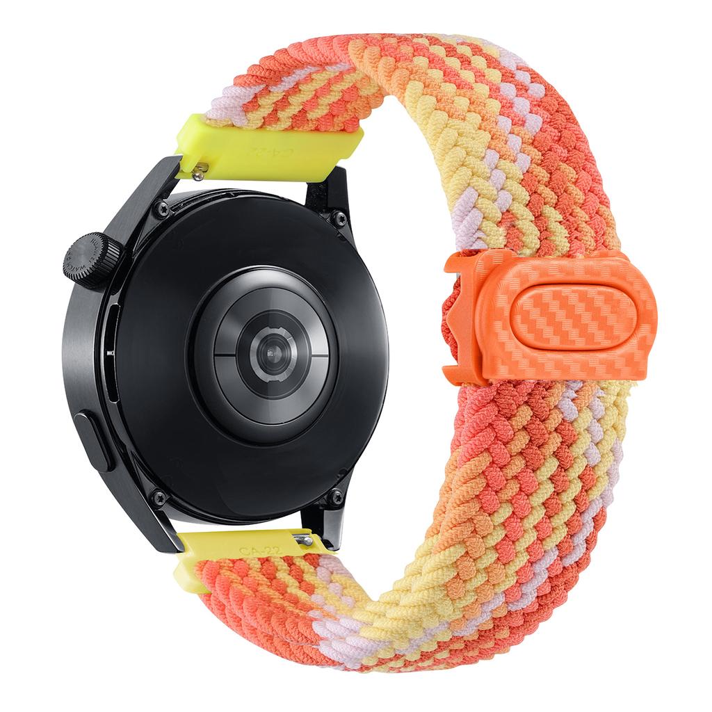 Strap For Samsung Galaxy Watch 7 6 4 classic/5 pro/active 2/s3/46 braided solo loop bracelet Huawei watch GT2 3 4 20mm/22mm Band