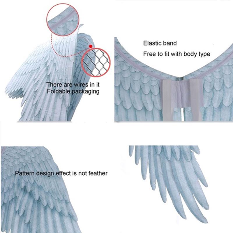 Cosplay Flügel Herrin des Bösen Engelsflügel Halloween Kostüme Requisiten Dekoration