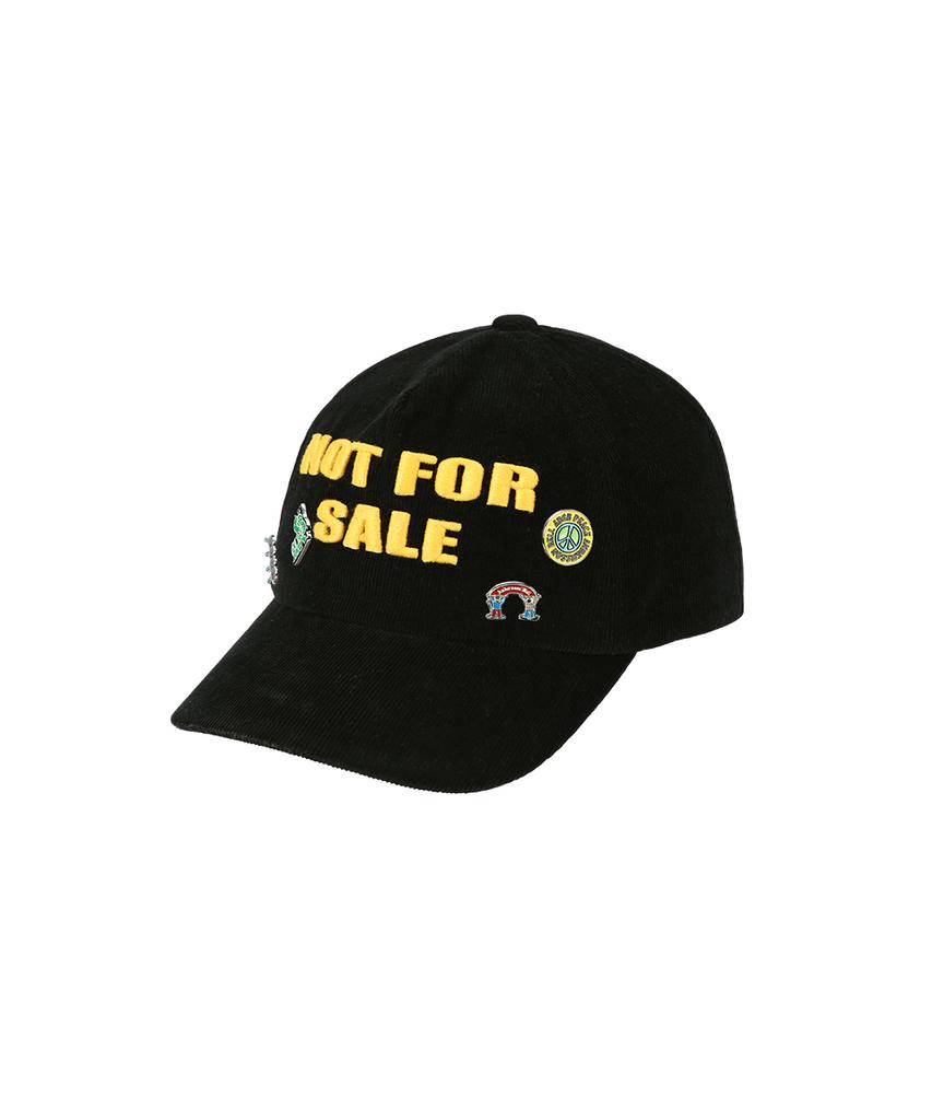 ADSB ANDERSSON BELL Unisex Not For Sale Badge Cap Aaa529U(Black)
