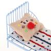 1:12 Dollhouse Miniature Bed Small Single DIY Scene Model Mini House