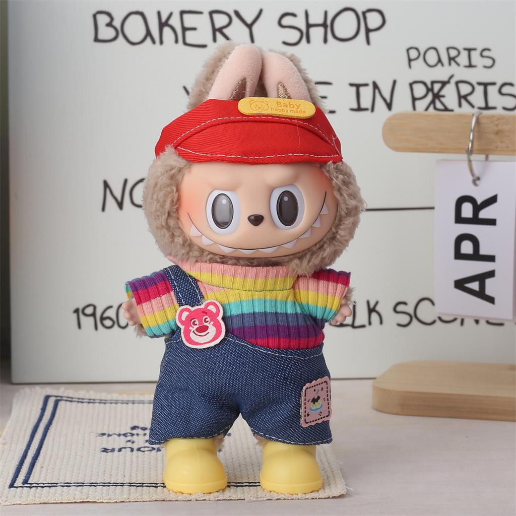 Labubu Baby Clothing Is Compatible with First, Second, and Third Generation 17cm Labubu Dolls