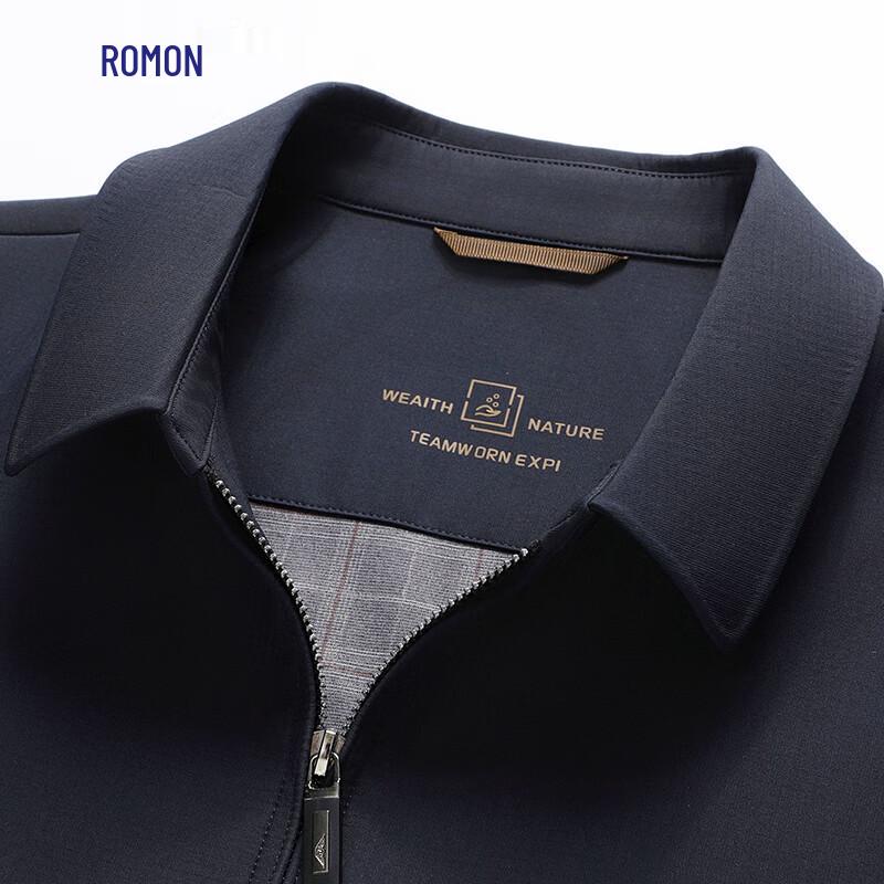 Romon Men's Windproof Wrinkle-Resistant Business Casual Jacket