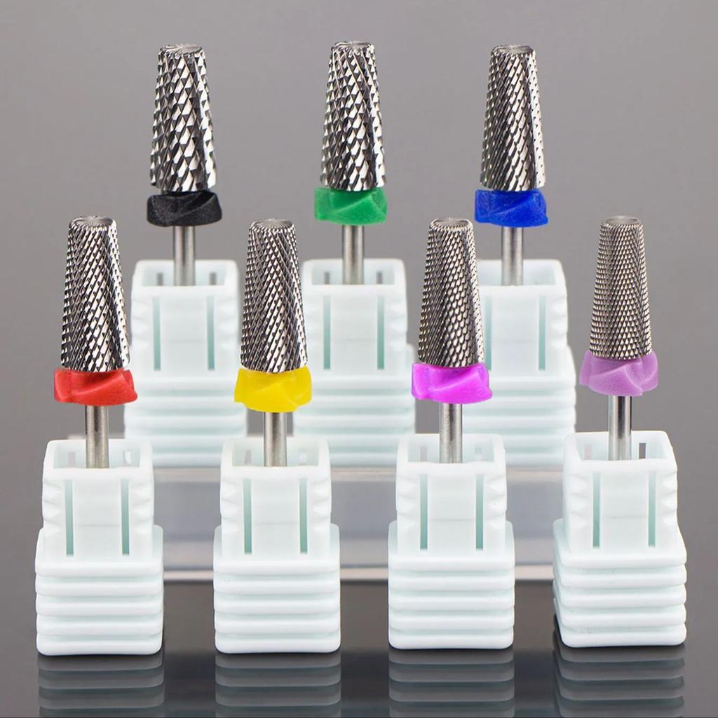 2023 NEW Tungsten Steel Nail Drill Bits Milling Cutter For Remove Nail Gel Diamond Drill Bits For Remove Dead Skin Burrs Bits