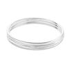 Solid Dreamcatcher Bangle Bracelet For Women Young Three Lives Three Worlds Valentine Gift For Best Friend Fashion Jewelry