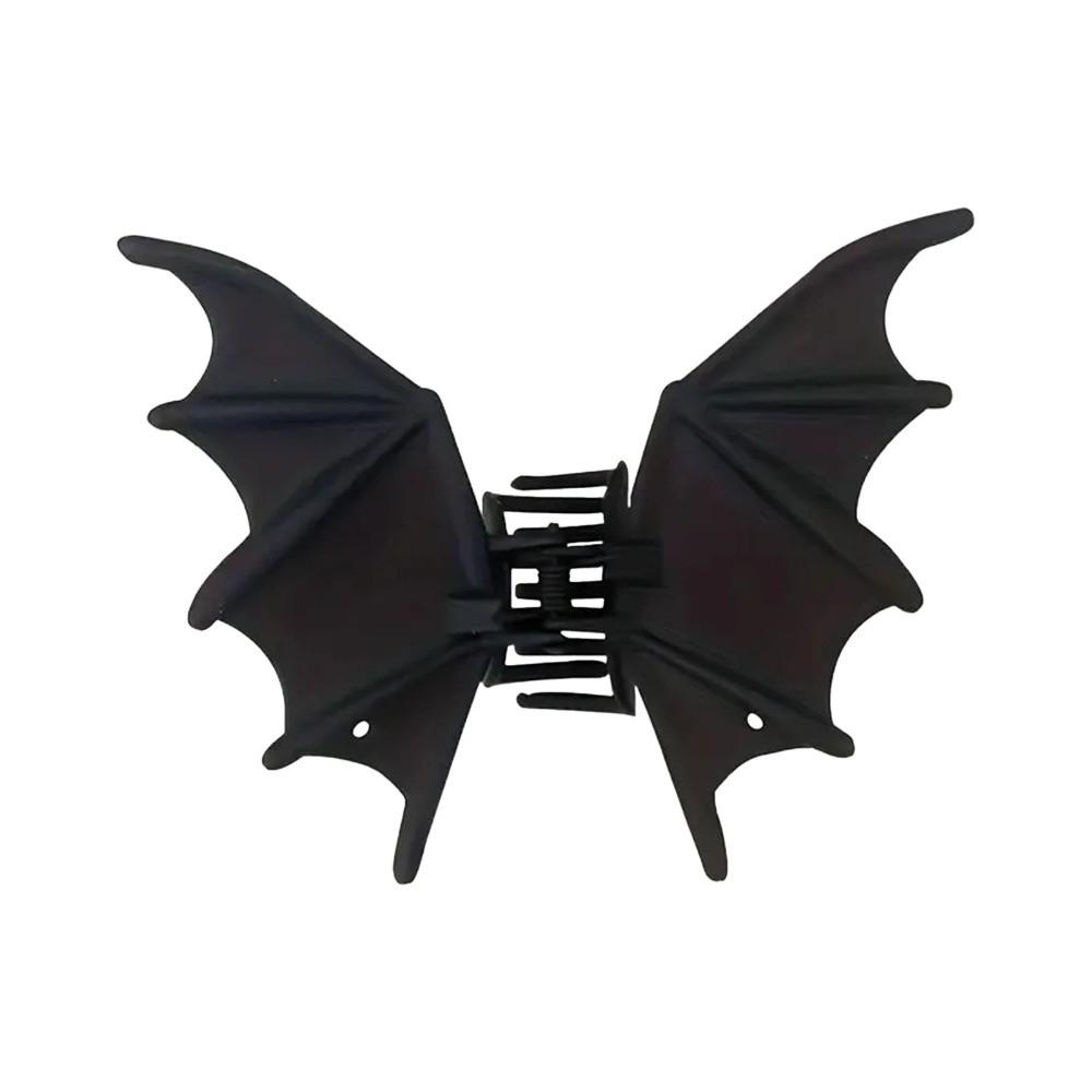 Gothic Bat Wings Ponytail Holder Zinc Zinc Alloy Shark Clip Hair Accessories Halloween Hair Claw Gift